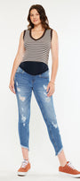 Jezebel Maternity Ankle Skinny Jeans - Official Kancan USA