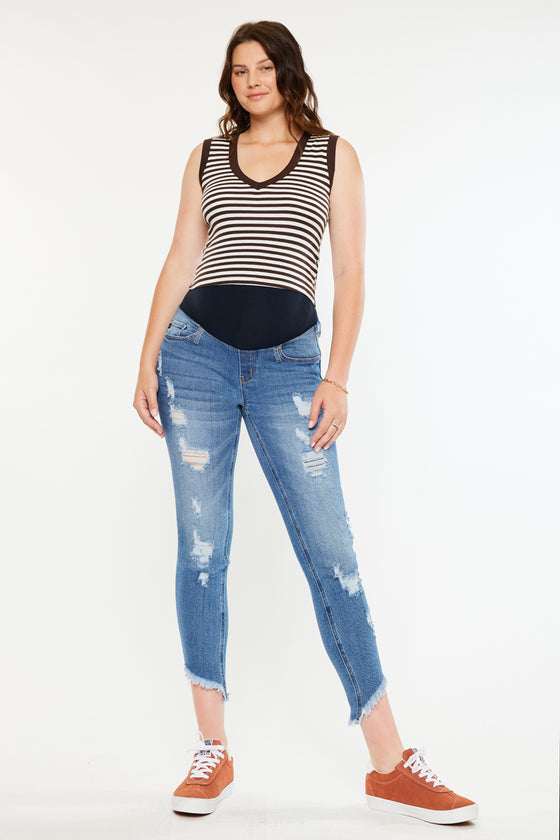 Jezebel Maternity Ankle Skinny Jeans