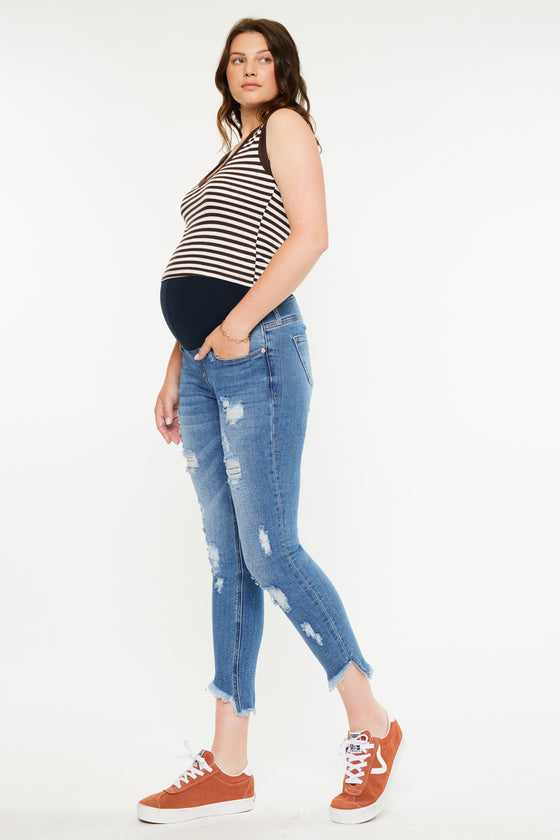 Jezebel Maternity Ankle Skinny Jeans