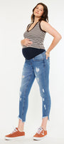 Jezebel Maternity Ankle Skinny Jeans - Official Kancan USA
