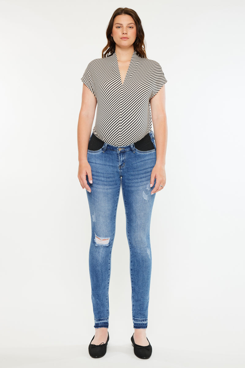 Hewitt Maternity Super Skinny Jeans - Official Kancan USA