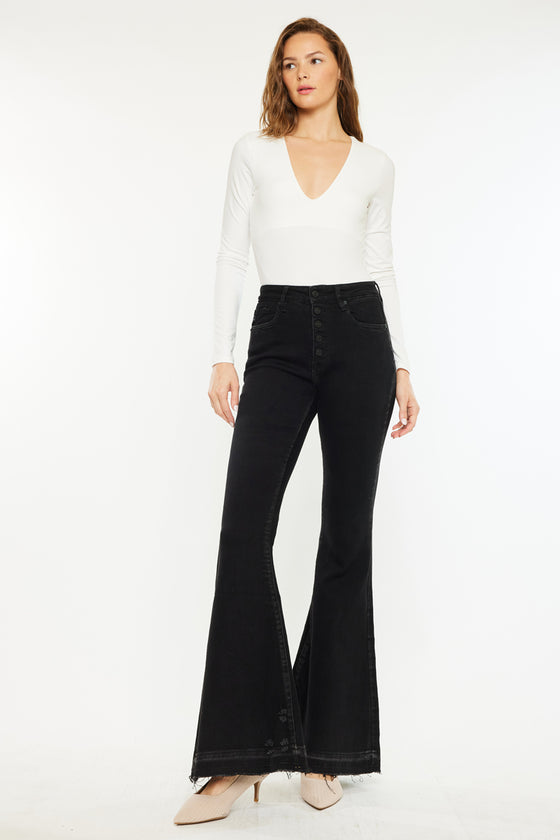 Zoey High Rise Super Flare - Official Kancan USA