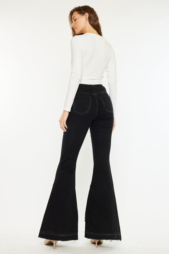 Zoey High Rise Super Flare - Official Kancan USA
