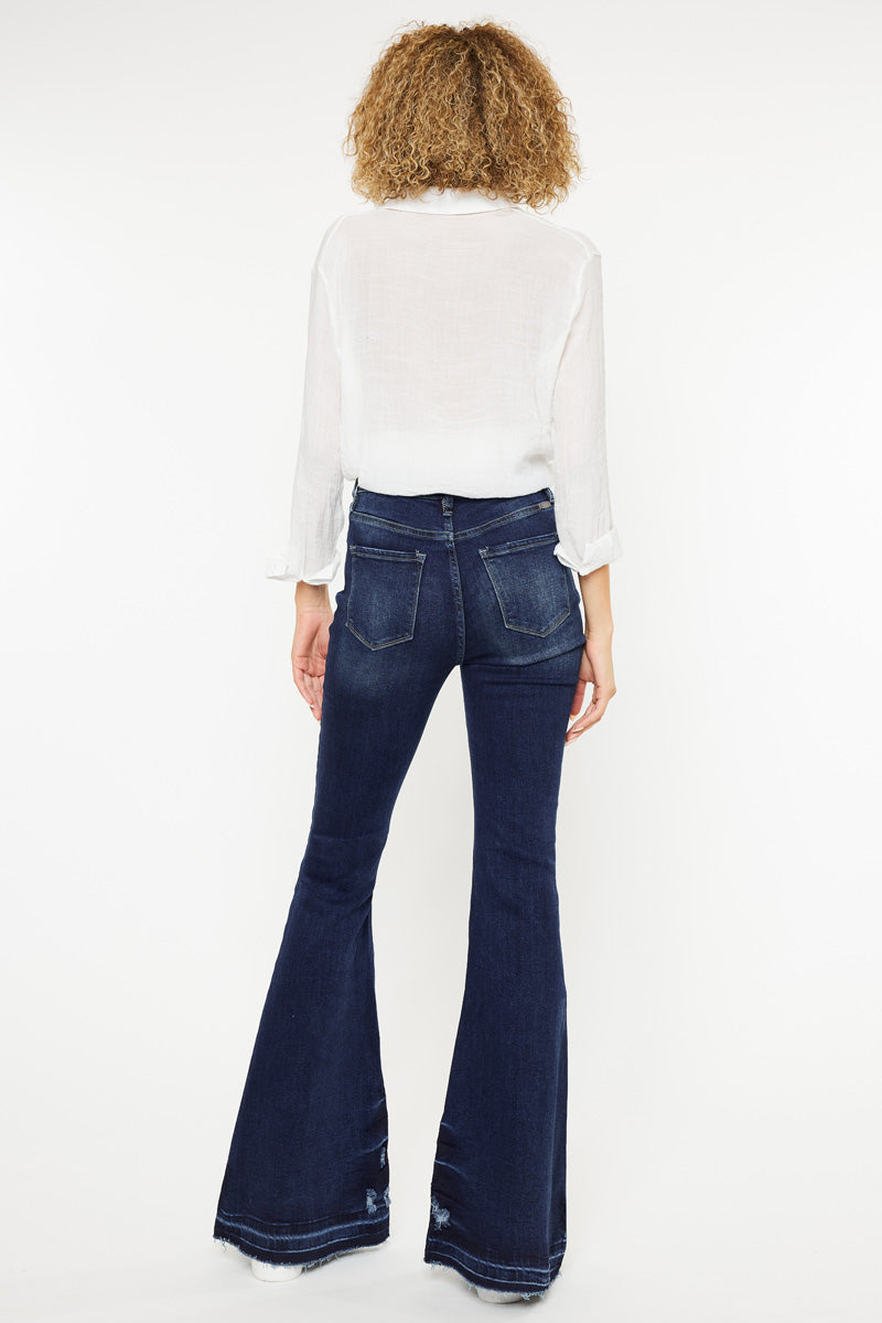 Zoey High Rise Super Flare – Kancan USA