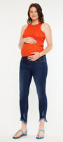 Meredith Maternity Ankle Skinny Jeans - Official Kancan USA