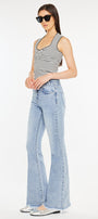 Jazmin High Rise Flare Jeans - Official Kancan USA