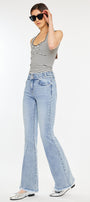 Jazmin High Rise Flare Jeans - Official Kancan USA