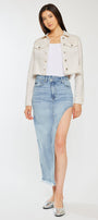 Ellie Cropped Denim Jacket - Official Kancan USA