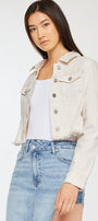 Ellie Cropped Denim Jacket - Official Kancan USA