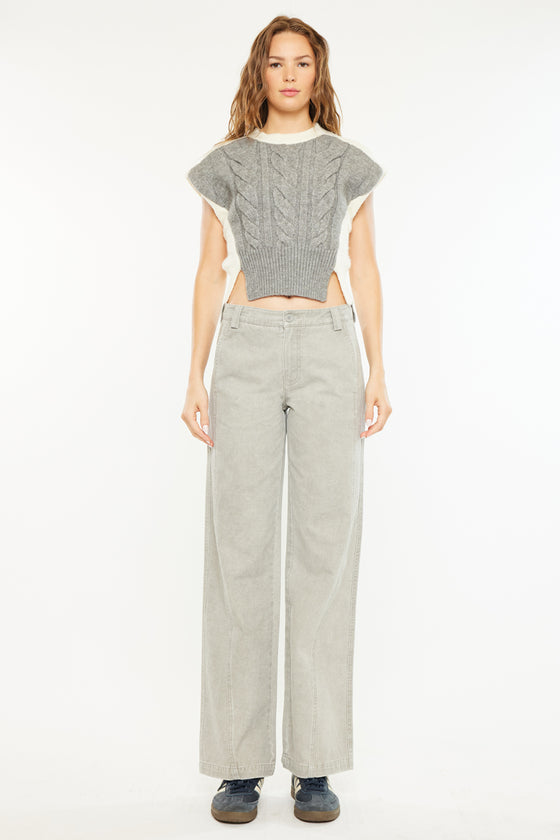 Suzi High Rise Wide Leg Jeans - Official Kancan USA