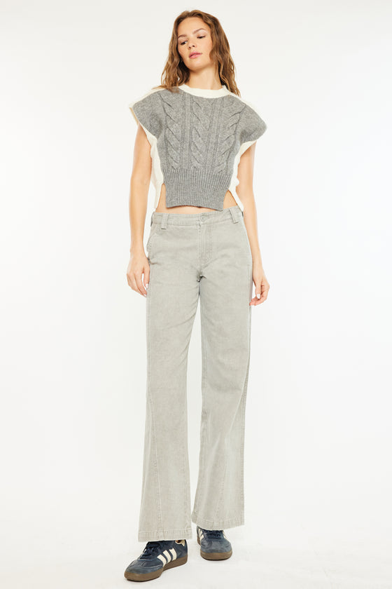 Suzi High Rise Wide Leg Jeans - Official Kancan USA