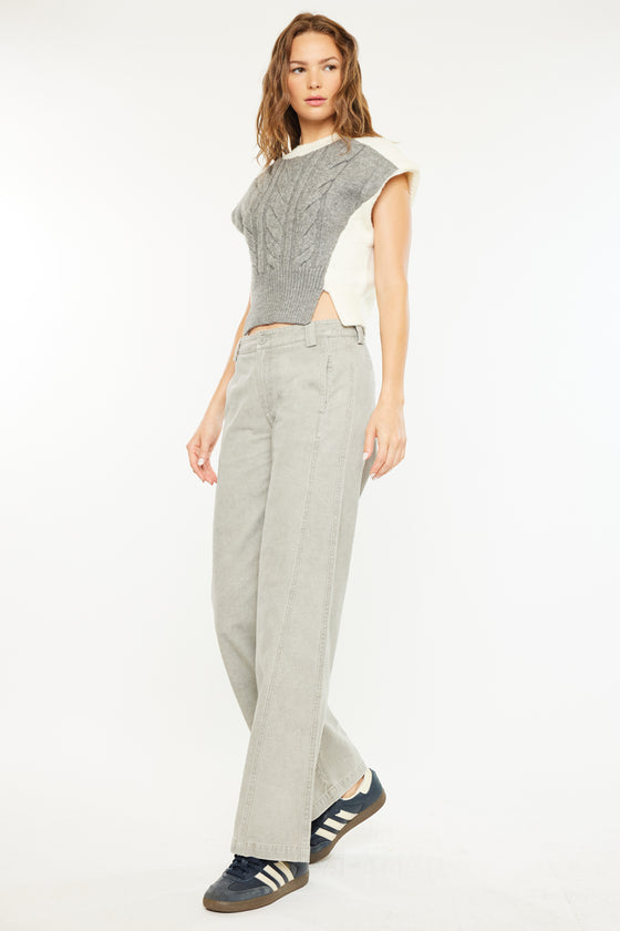 Suzi High Rise Wide Leg Jeans - Official Kancan USA