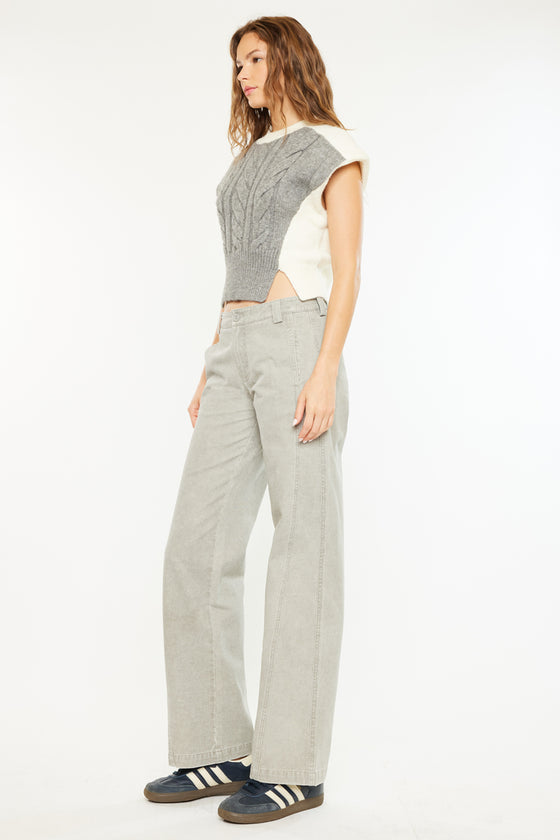 Suzi High Rise Wide Leg Jeans - Official Kancan USA