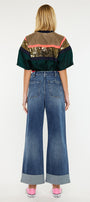 Haylee Ultra High Rise 90's Wide Leg Trousers Jeans - Official Kancan USA