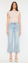 Sully 90's Cropped Wide Leg Jeans - Official Kancan USA