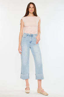  Sully 90's Cropped Wide Leg Jeans