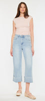 Sully 90's Cropped Wide Leg Jeans - Official Kancan USA