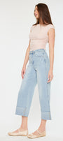Sully 90's Cropped Wide Leg Jeans - Official Kancan USA