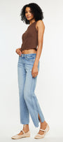 Sonia Mid Rise Straight Jeans - Official Kancan USA
