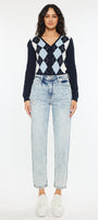 Diane High Rise Mom Jeans - Official Kancan USA