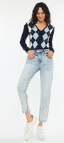 Diane High Rise Mom Jeans - Official Kancan USA
