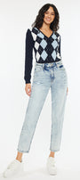 Diane High Rise Mom Jeans - Official Kancan USA