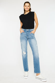  Mariko High Rise Slim Straight Jeans - Official Kancan USA