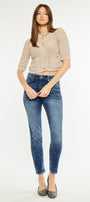 Deb High Rise Cigarette Leg Jeans - Official Kancan USA