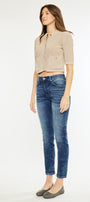 Deb High Rise Cigarette Leg Jeans - Official Kancan USA