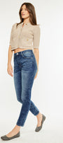 Deb High Rise Cigarette Leg Jeans - Official Kancan USA