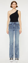 Carrie High Rise Vintage Bootcut Jeans - Official Kancan USA