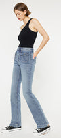 Carrie High Rise Vintage Bootcut Jeans - Official Kancan USA