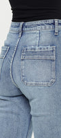 Carrie High Rise Vintage Bootcut Jeans - Official Kancan USA