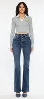 Zina High Rise Vintage Bootcut Jeans - Official Kancan USA