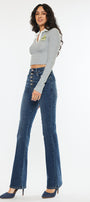Zina High Rise Vintage Bootcut Jeans - Official Kancan USA