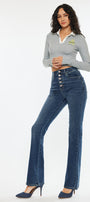 Zina High Rise Vintage Bootcut Jeans - Official Kancan USA