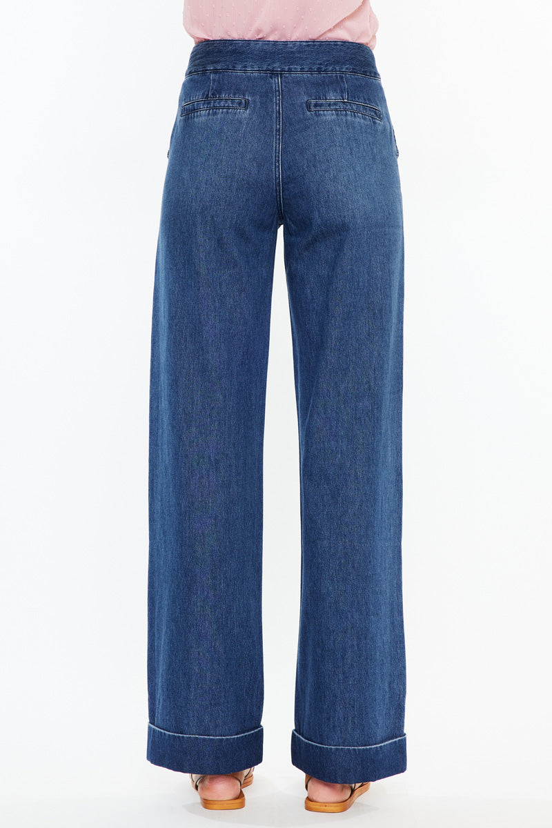 Adore High Rise Wide Leg Jeans - Official Kancan USA