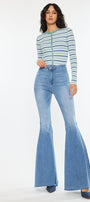 Beverly High Rise Super Flare Jeans - Official Kancan USA