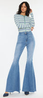 Beverly High Rise Super Flare Jeans - Official Kancan USA