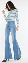 Beverly High Rise Super Flare Jeans - Official Kancan USA