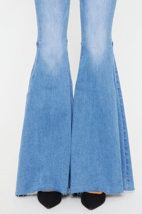 Beverly High Rise Super Flare Jeans - Official Kancan USA
