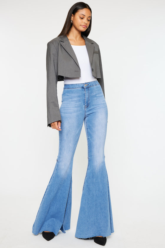Beverly High Rise Super Flare Jeans - Official Kancan USA