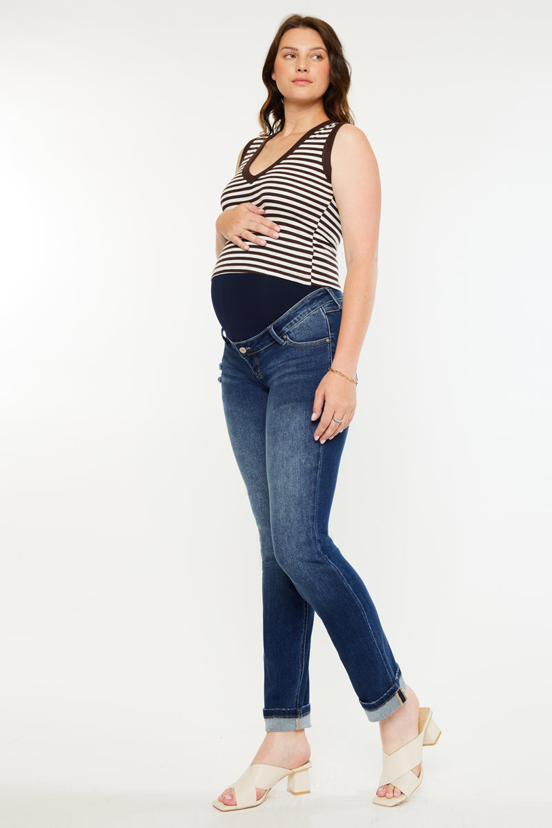 Teagan Maternity Straight Leg  Fit - Official Kancan USA