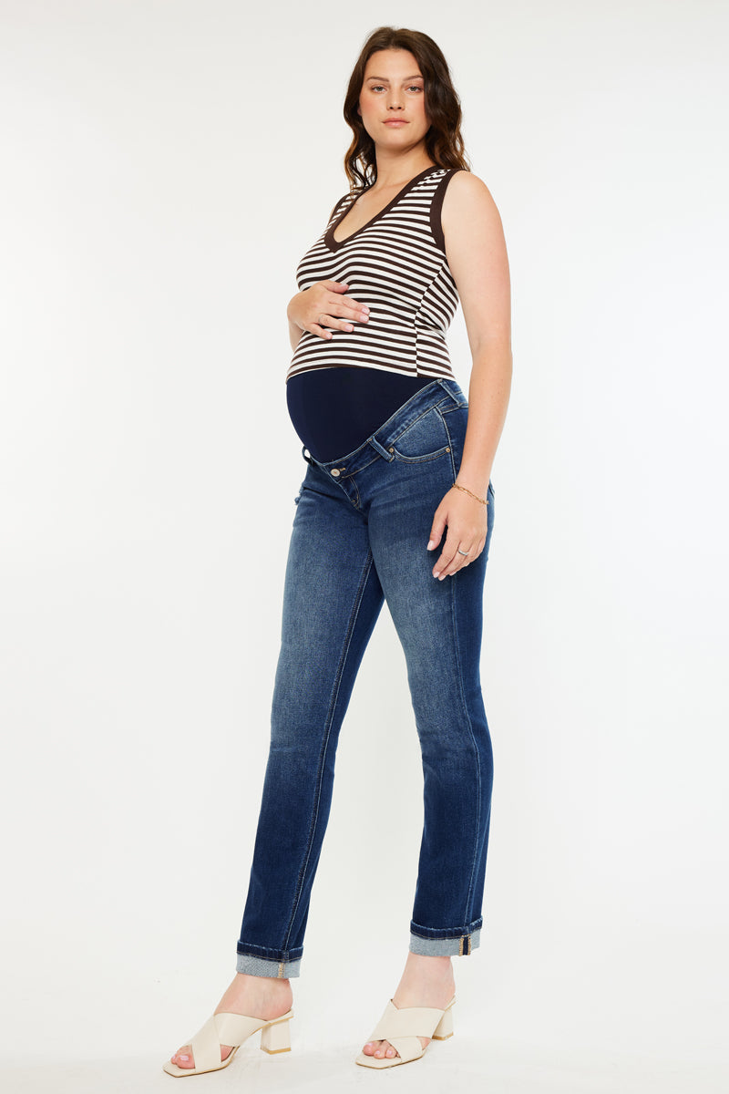 Teagan Maternity Straight Leg  Fit - Official Kancan USA