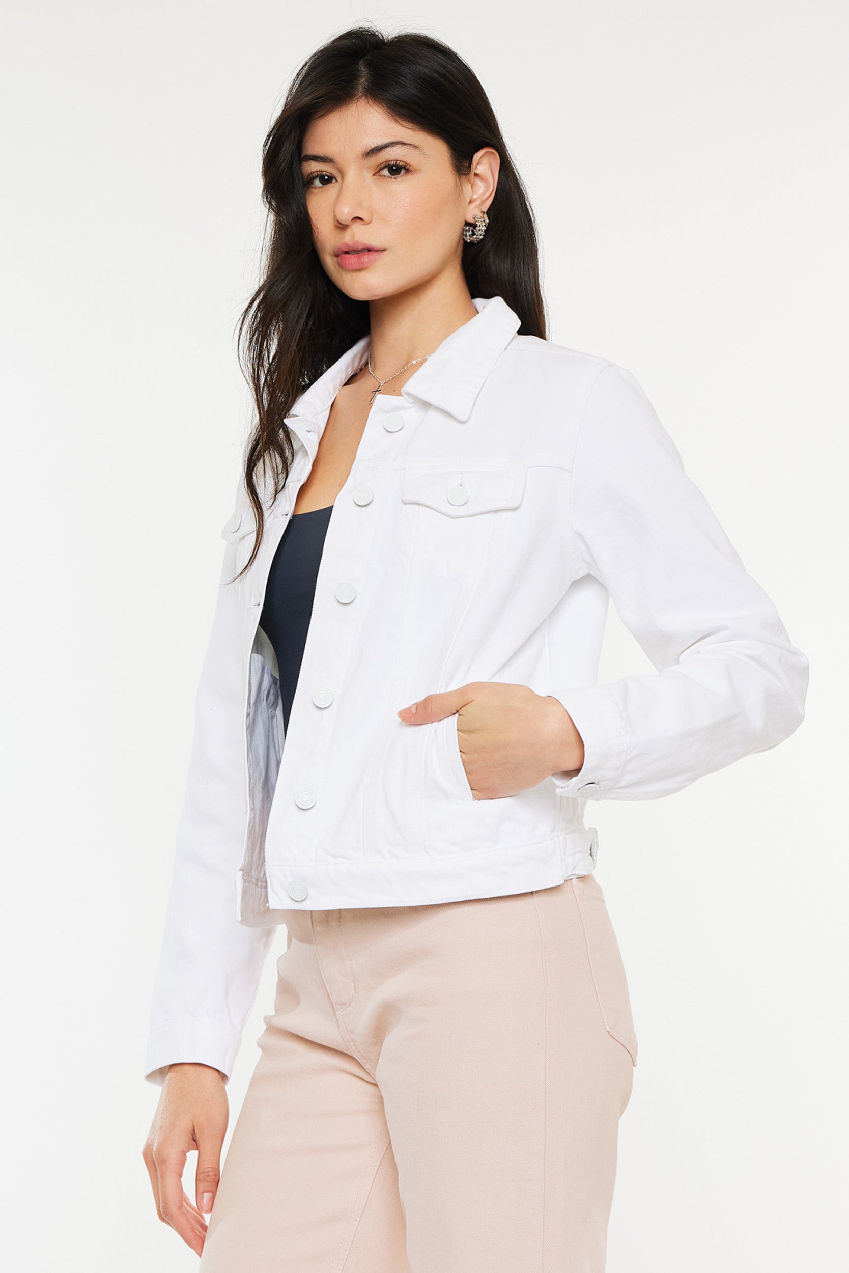 White Denim Jacket (Kan Can) main image 0