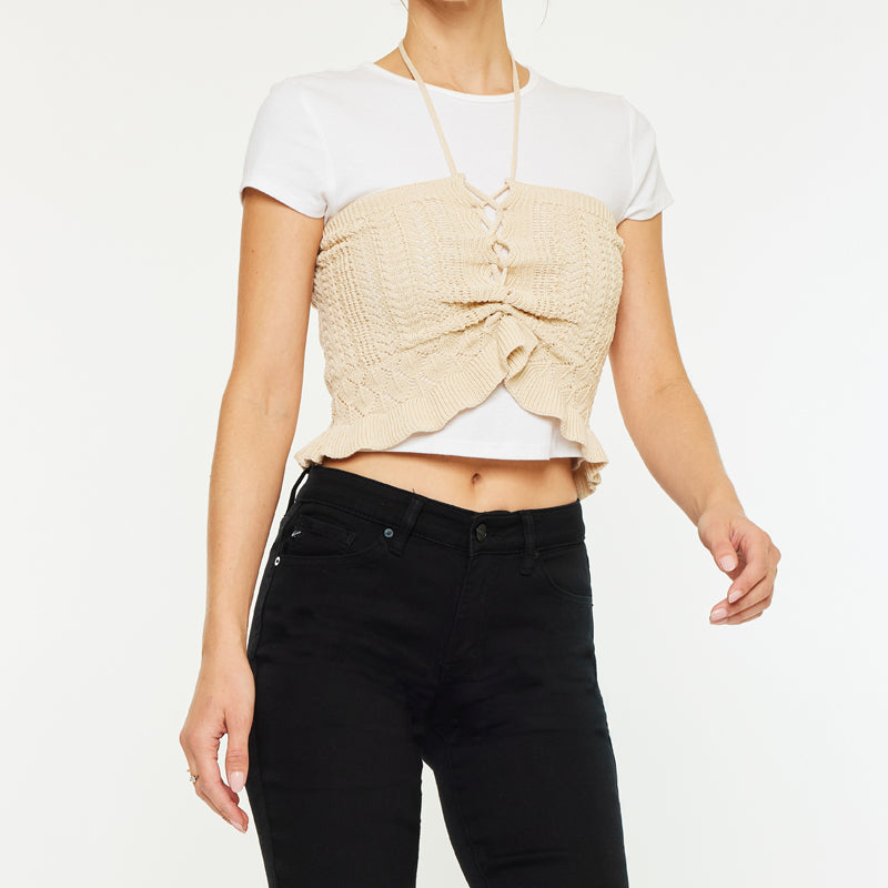 Annette Mid Rise Bermuda Shorts - Official Kancan USA