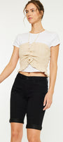 Annette Mid Rise Bermuda Shorts - Official Kancan USA