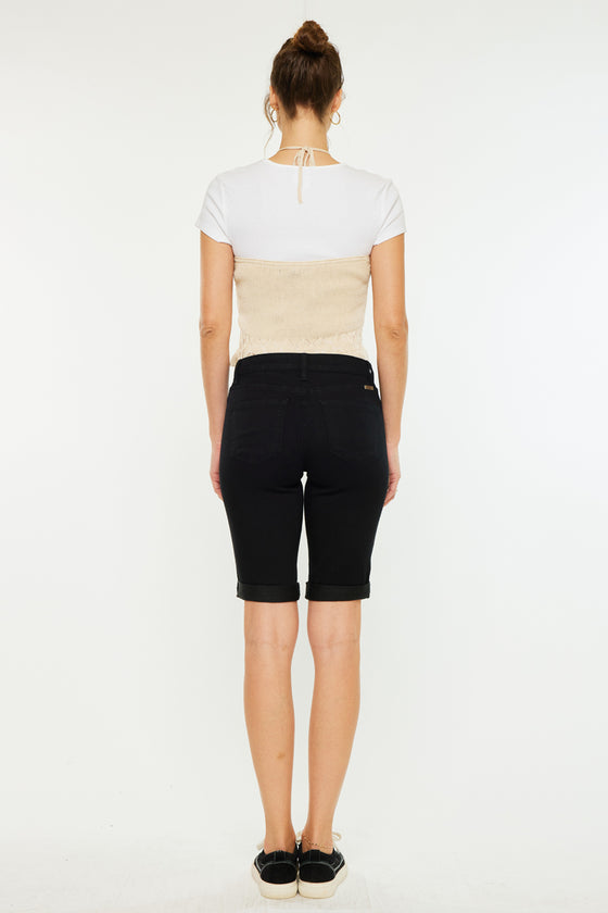 Annette Mid Rise Bermuda Shorts - Official Kancan USA