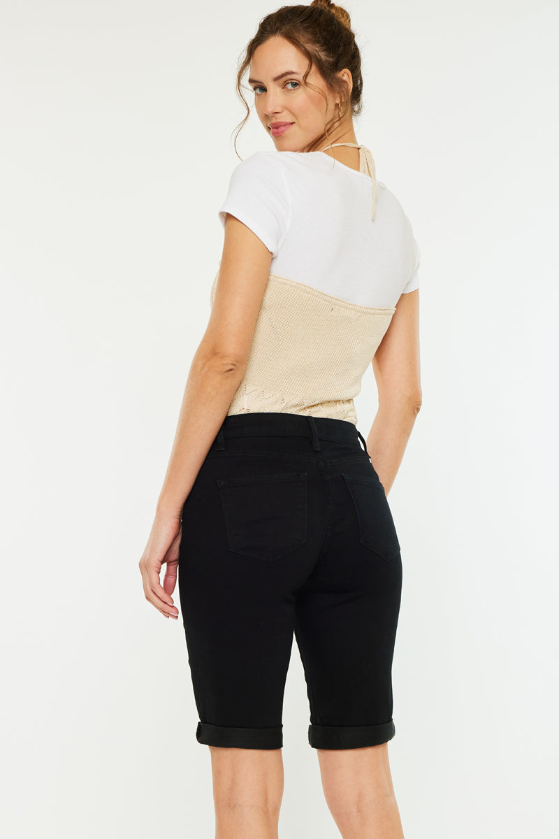 Annette Mid Rise Bermuda Shorts - Official Kancan USA