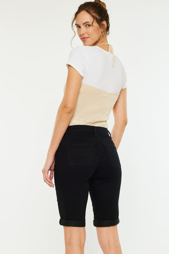 Annette Mid Rise Bermuda Shorts - Official Kancan USA